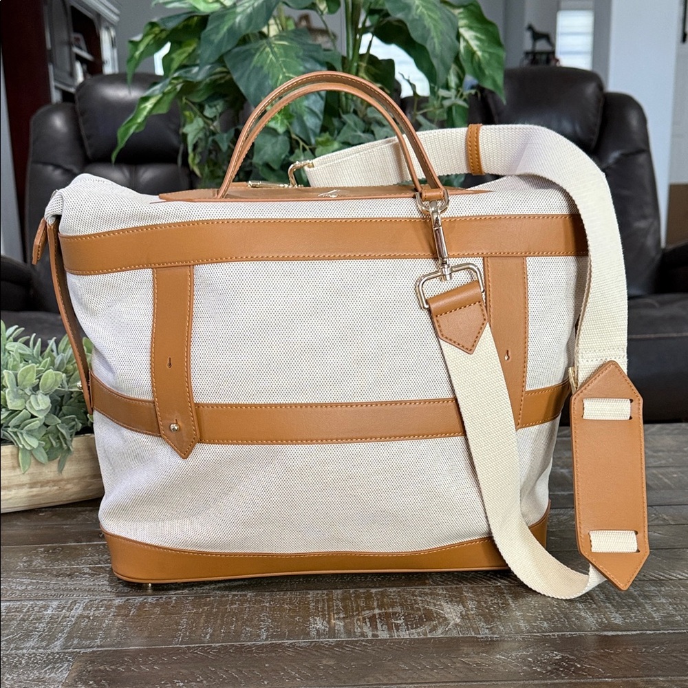 Paravel EcoCraft Weekender Bag - Scout Tan + BONUS New Contrast Strap